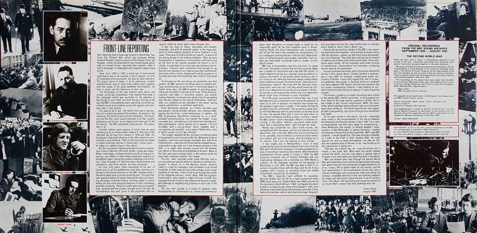 Middle of cover of REQ 571